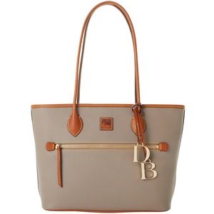 Dooney & Bourke pebble grain tote, taupe